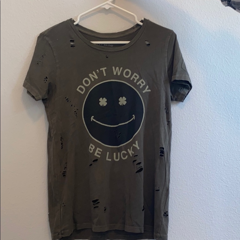 Lucky Brand Distressed Tee